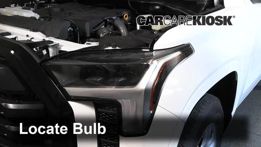 2022 Toyota Tundra SR 3.4L V6 Turbo Éclairage Feux de route (remplacer l'ampoule)